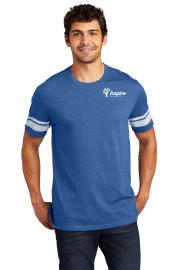 Heathered True Royal/ White
